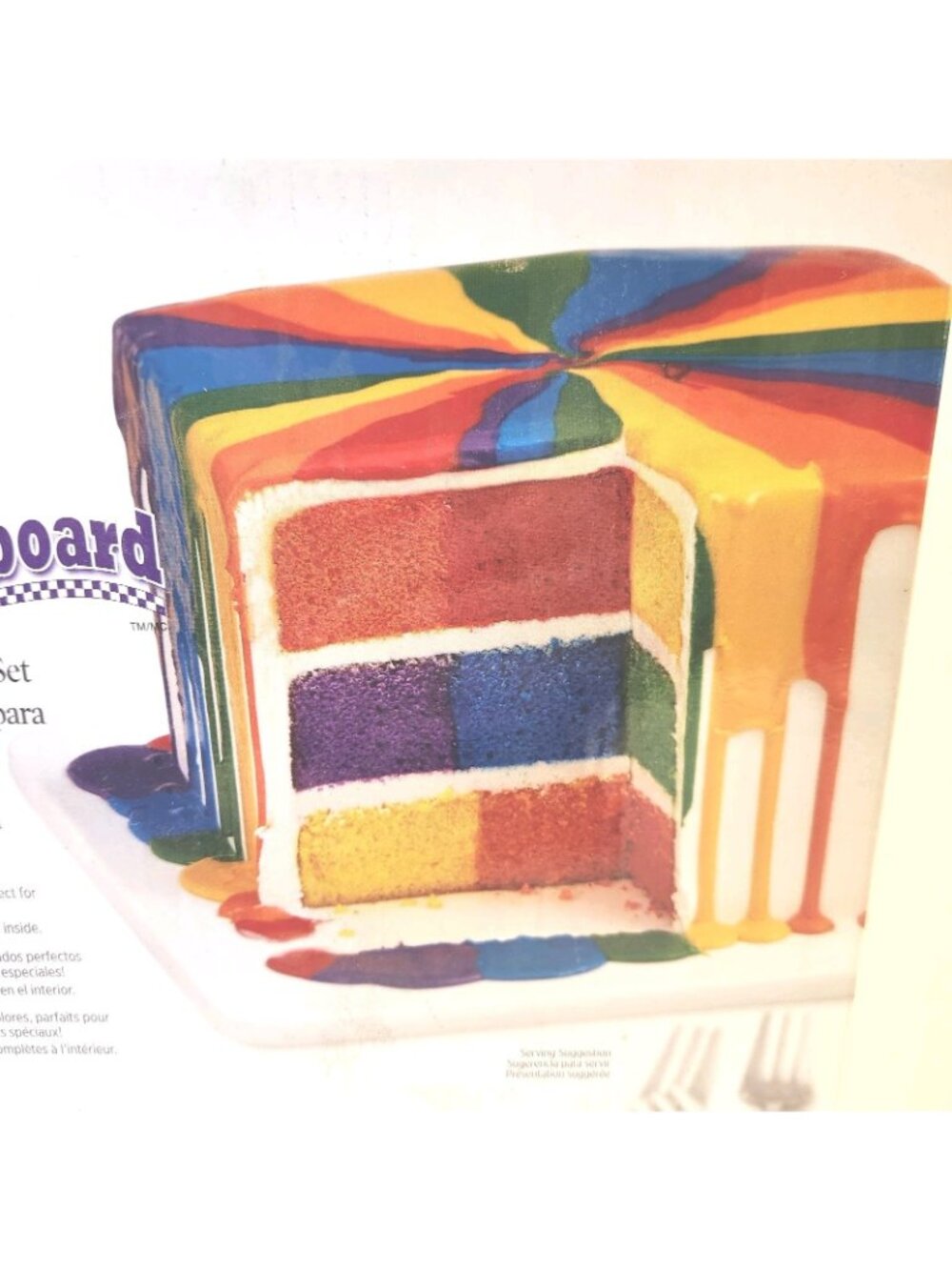 Wilton All Ocassion Checkerboard Square Cake Pan Set 3 Cake Pans Divider New - Picture 2 of 9